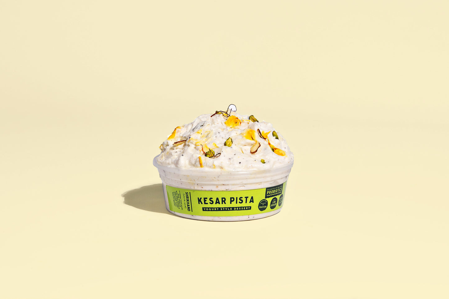 Kesar Pista AKA Pistachio, Saffron laced with Cardamom