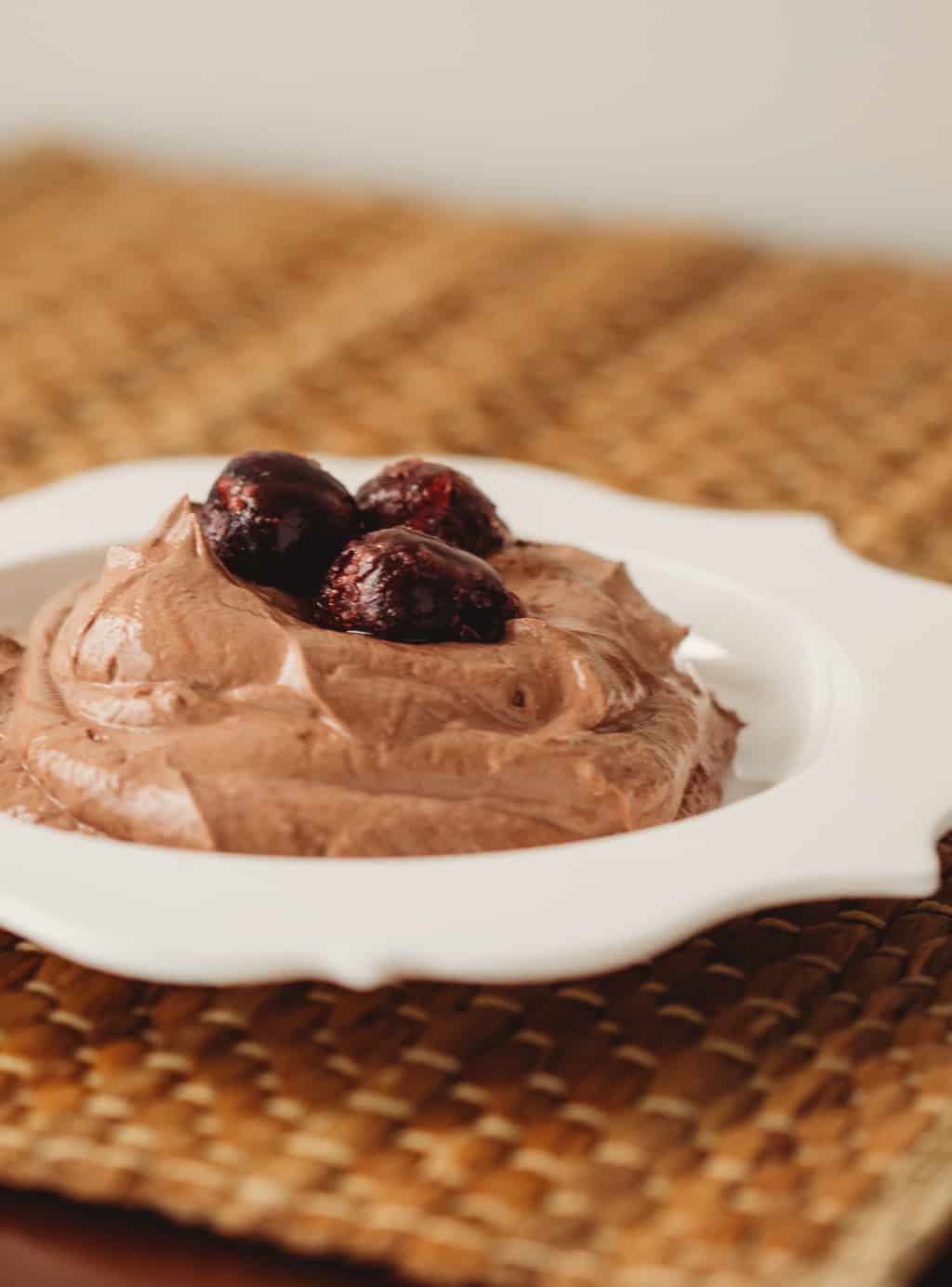 Chocolate Cherry Shrikhand