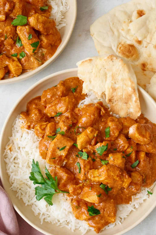 Butter Chicken Rice Bowl