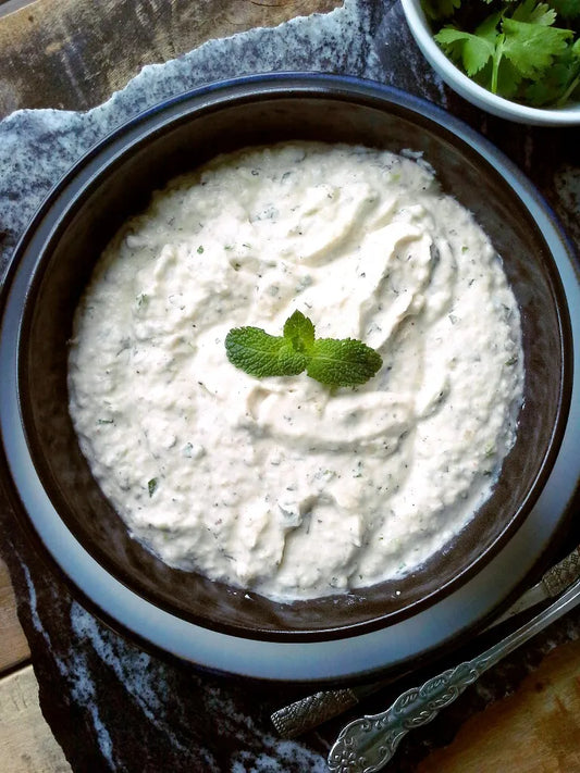Eggplant Raita